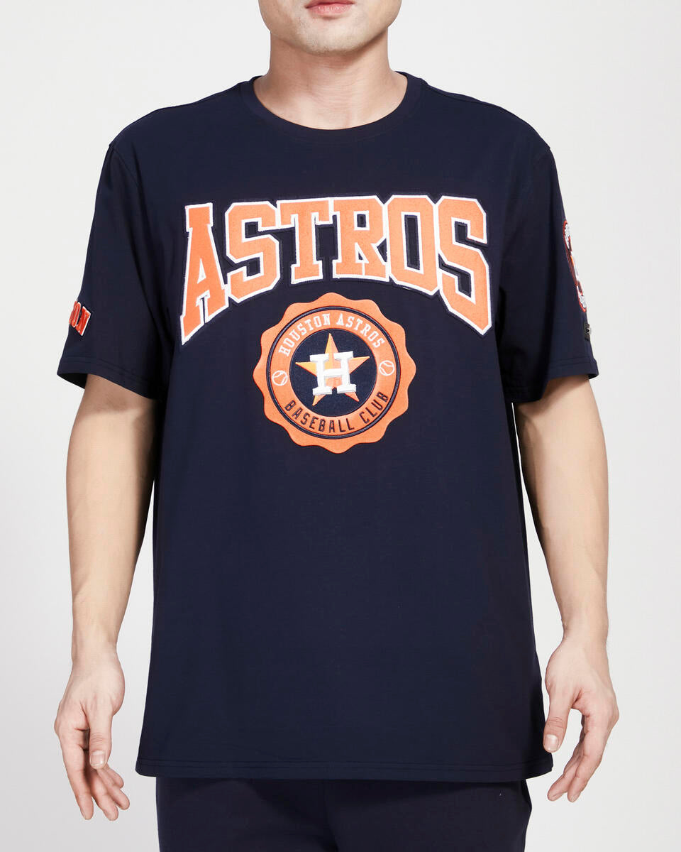 HOUSTON ASTROS MEXICO WORDMARK SJ TEE (MIDNIGHT NAVY)