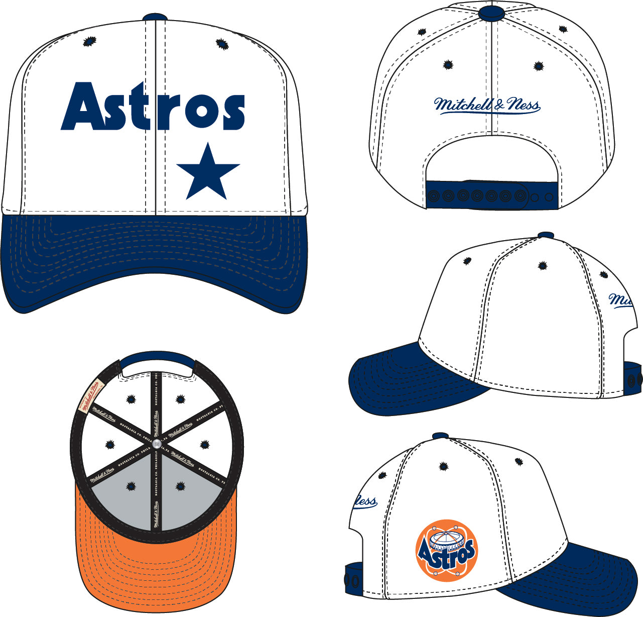 Pro Standard Houston Astros Retro Classic Pro Team SS XL