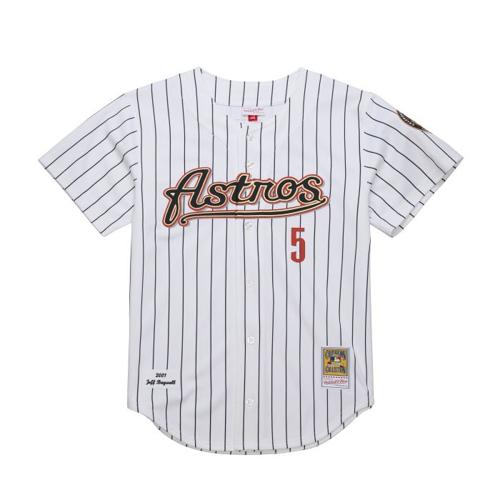 Authentic Jeff Bagwell Houston Astros Pinstripe 2001 Jersey