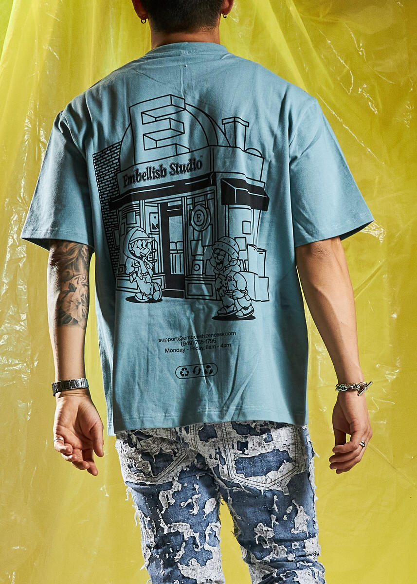 STUDIO TEE (TEAL)