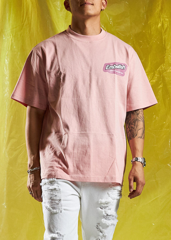 GARAGE TEE (BUBBLE GUM)