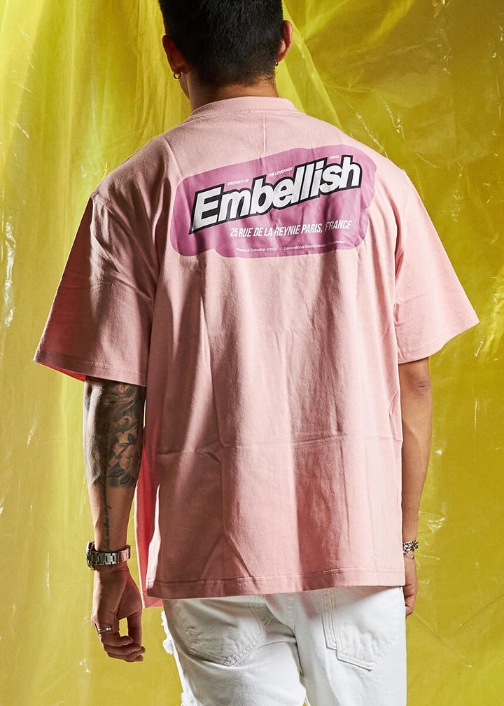 GARAGE TEE (BUBBLE GUM)