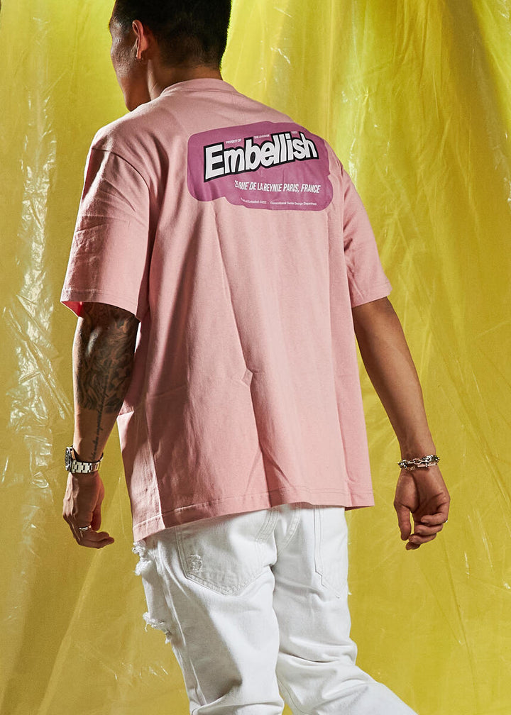 GARAGE TEE (BUBBLE GUM)