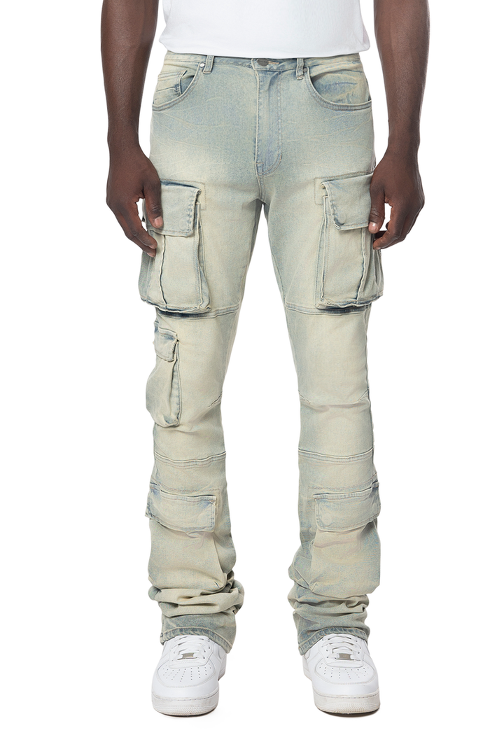 UTILITY MULTI CARGO JEANS