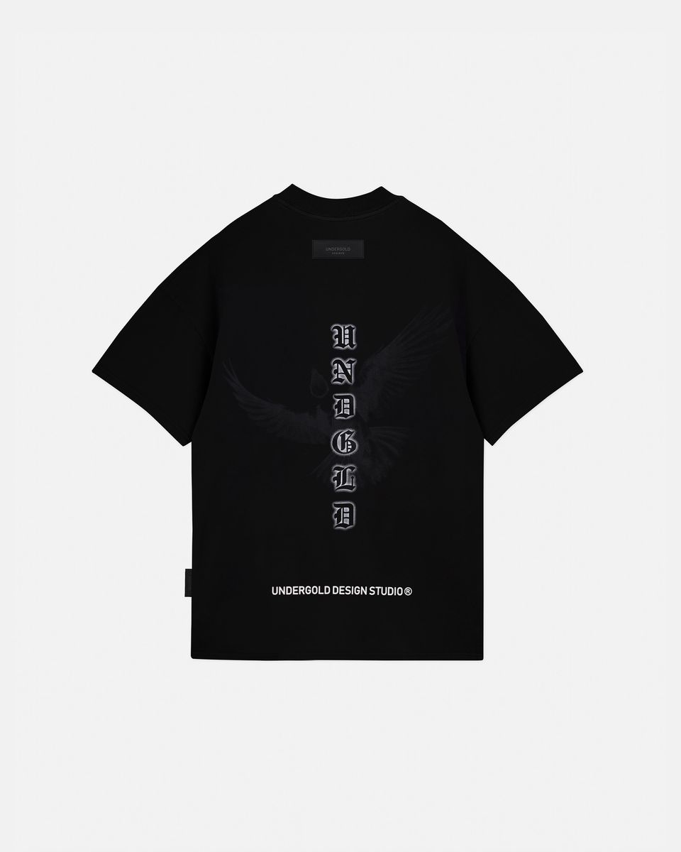 Symphony Pigeon Saint Tshirt Black