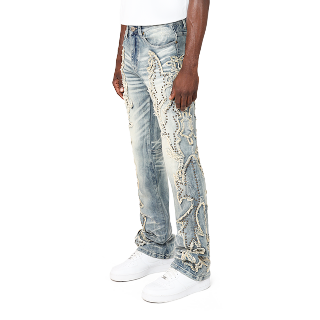 WESTERN THEME FASHION JEAN (CHESTER BL)