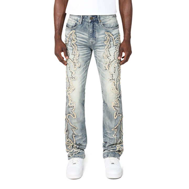 WESTERN THEME FASHION JEAN (CHESTER BL)