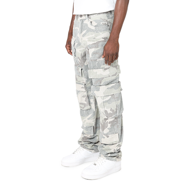 FASHION UTILITY TWILL PANT (EARTHSTONE CAMO)