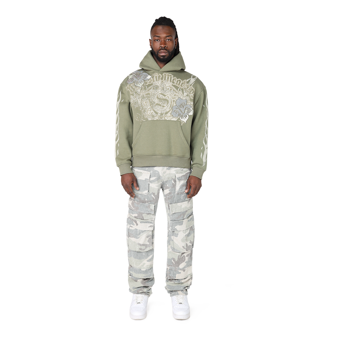 FASHION UTILITY TWILL PANT (EARTHSTONE CAMO)