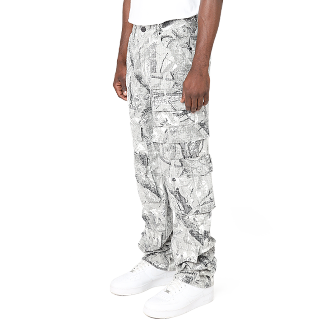 FASHION UTILITY TWILL PANT (SLATE CAMO)