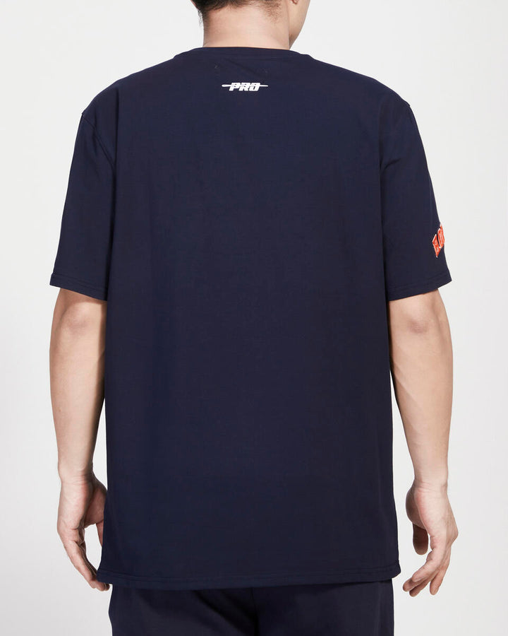 HOUSTON ASTROS CREST EMBLEM SJ TEE (MIDNIGHT NAVY)