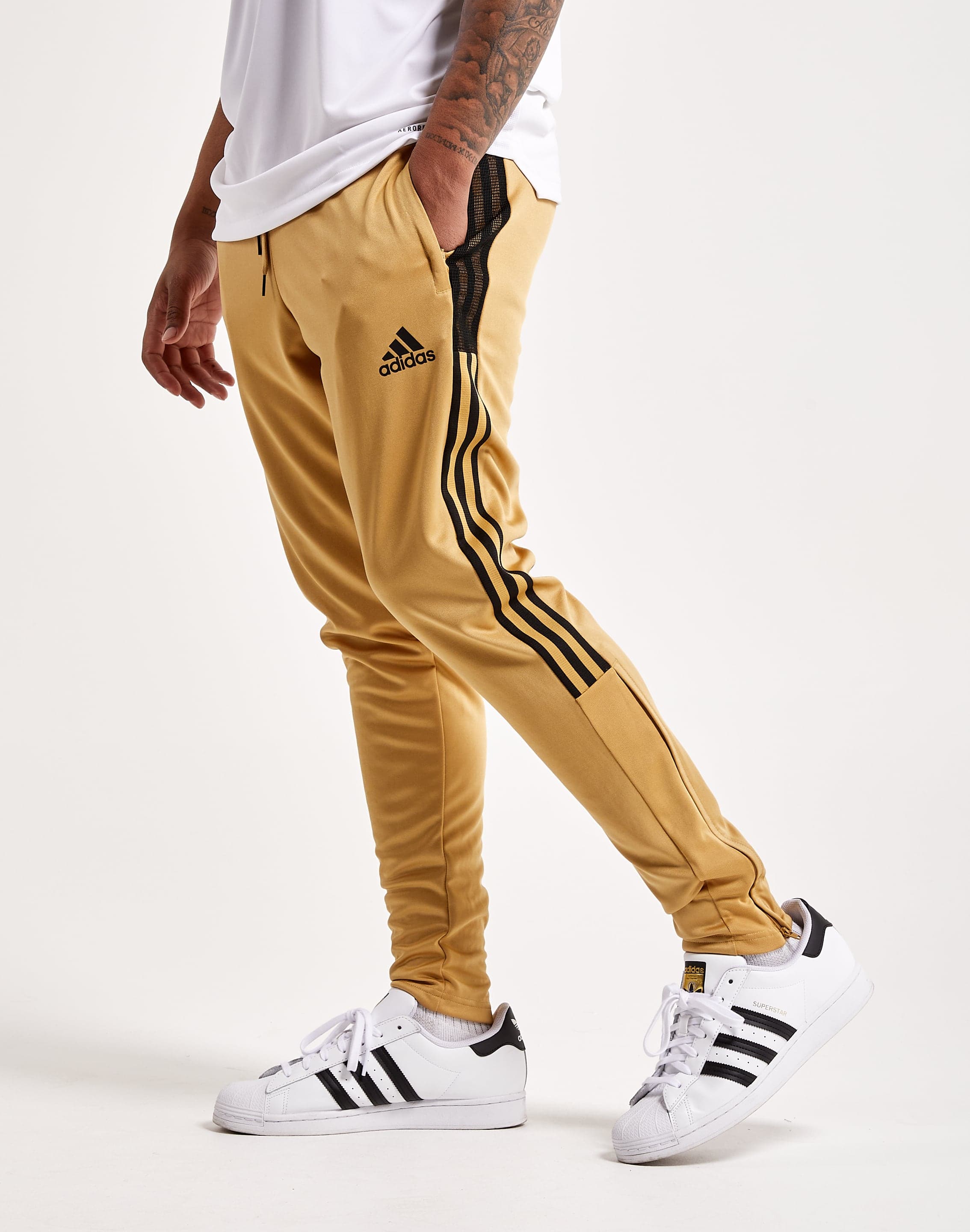 Tan best sale adidas pants