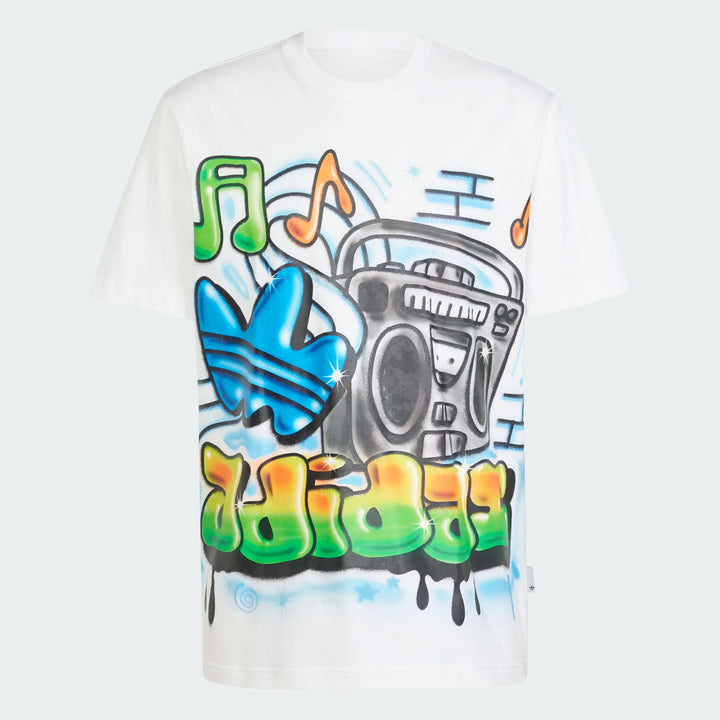 ADIDAS Q12 STREET TEE (WHITE)