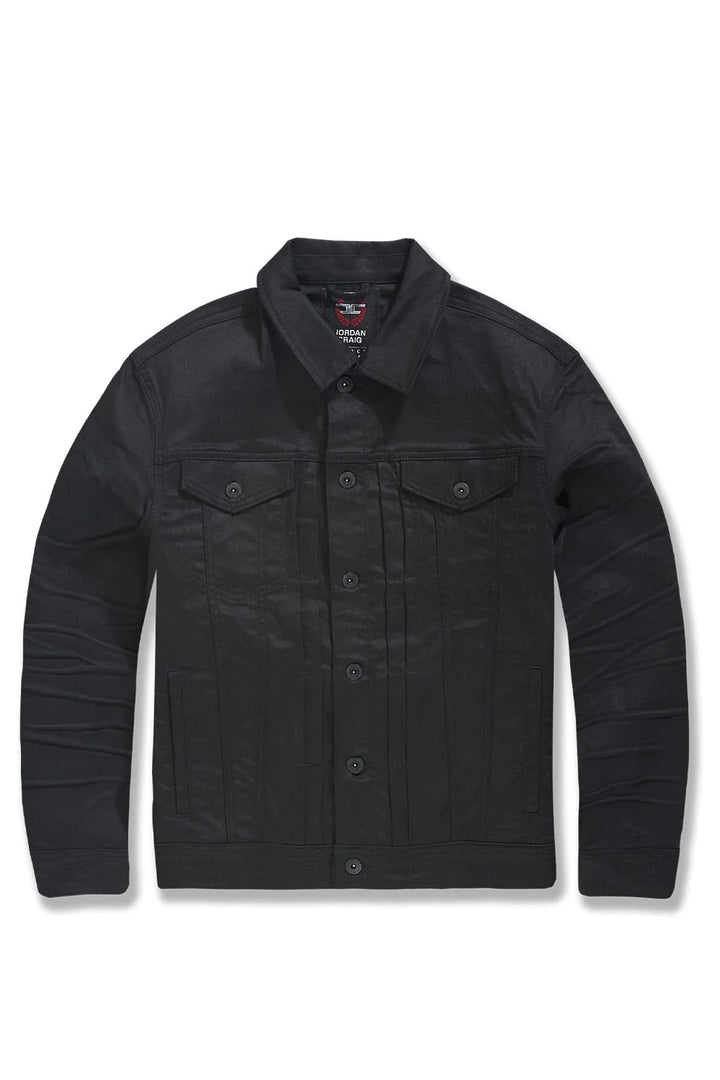 GAUCHO DENIM TRUCKER JACKET (Black)