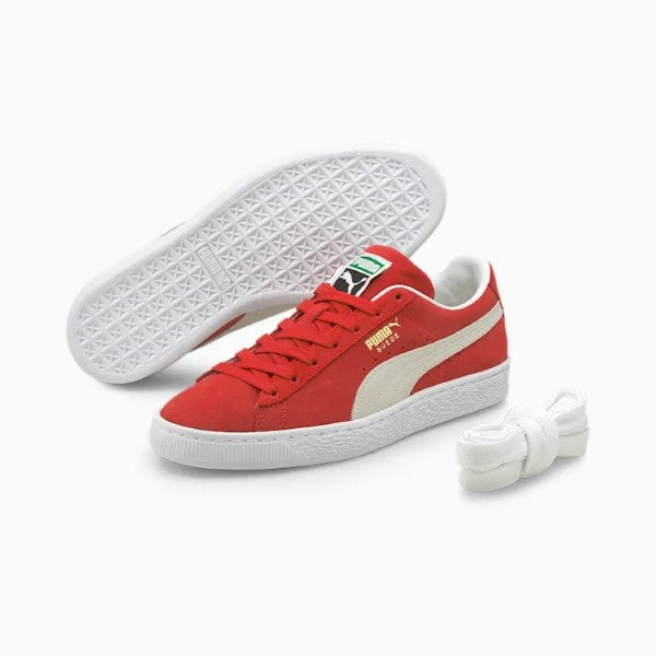 Puma Suede Classic XXI Men s Sneakers High Risk Red Puma White Active Athlete 88