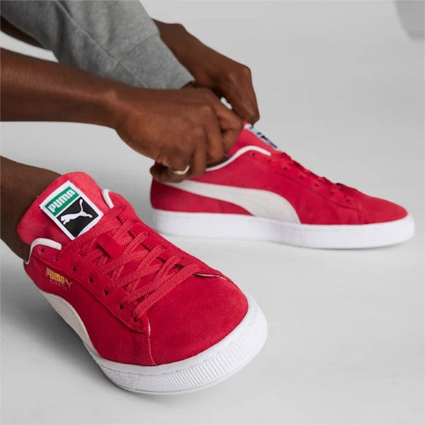 Red puma suede mens online