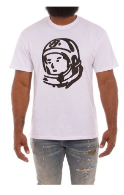 BB DENIM HELMET SS TEE (WHITE)